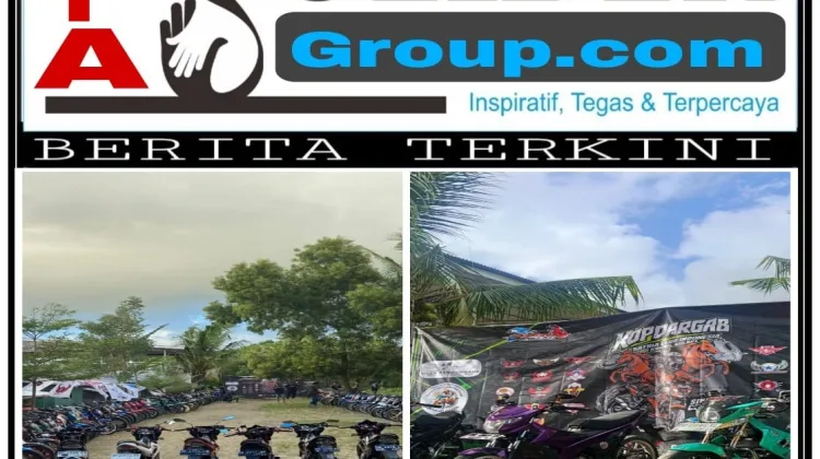 Komunitas Motor Satria Club Indonesia Korwil Sulsel Gelar Acara Kopdar Gabungan