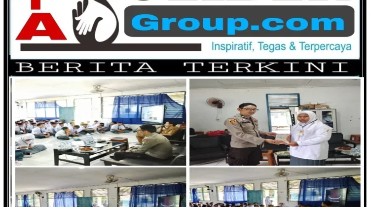 Personel Polsek Sinjai Selatan Polres Sinjai, Berikan Penyuluhan Dalam MPLS SMAN 2 Sinjai, Ini Yang Ditekankan