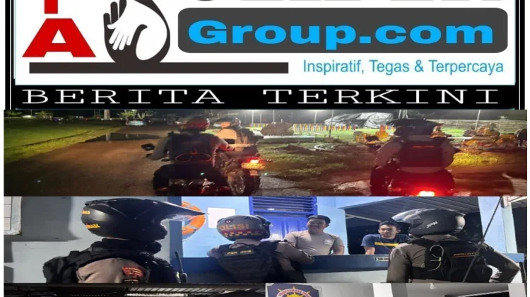 Sat Samapta Polres Sinjai Intensifkan Patroli Malam, Wujudkan Rasa Aman bagi Masyarakat