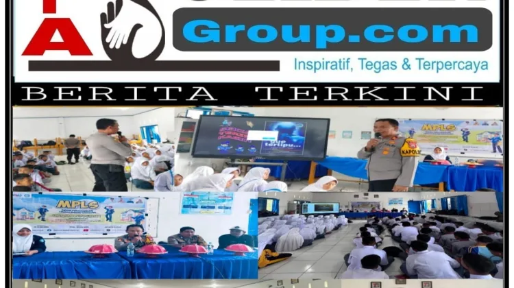 Kapolsek Sinjai Barat Berikan Edukasi Anti Bullying dan Bahaya Narkoba Dalam MPLS di UPT SMA Negeri 14 Sinjai