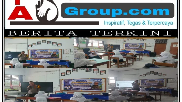 Kapolsek Sinjai Tengah Edukasi Pelajar SMPN 28 Sinjai tentang Bahaya Bullying, Narkoba, dan Pelanggaran Hukum