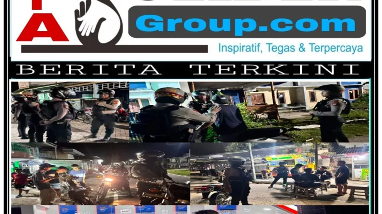 Sat Samapta Polres Sinjai Intensifkan Patroli Malam, Perkuat Harkamtibmas