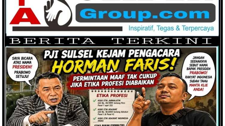 PJI Sulsel Kecam Pernyataan Pengacara kondang Hotman Faris, Dzoel SB: Permintaan Maaf Tak Cukup?