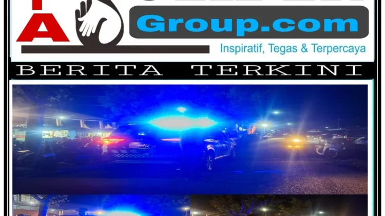 Blue Light Patrol Sat Lantas Polres Sinjai, Wujud Nyata Pelayanan Polri bagi Masyarakat di Malam Hari