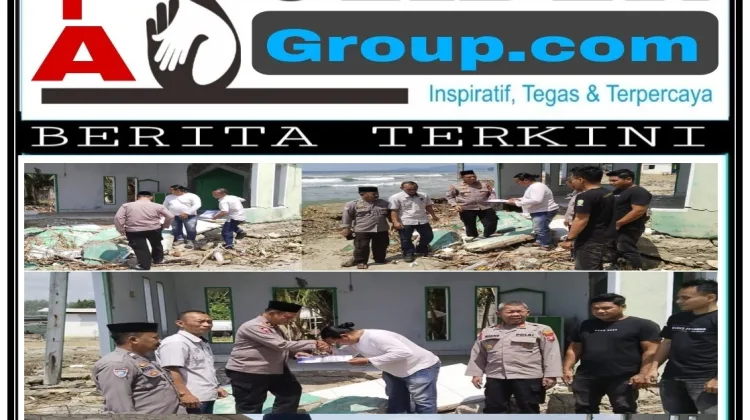 Wujud Kepedulian, Polres Sinjai Salurkan Bantuan untuk Renovasi Mushola Nurmatahira