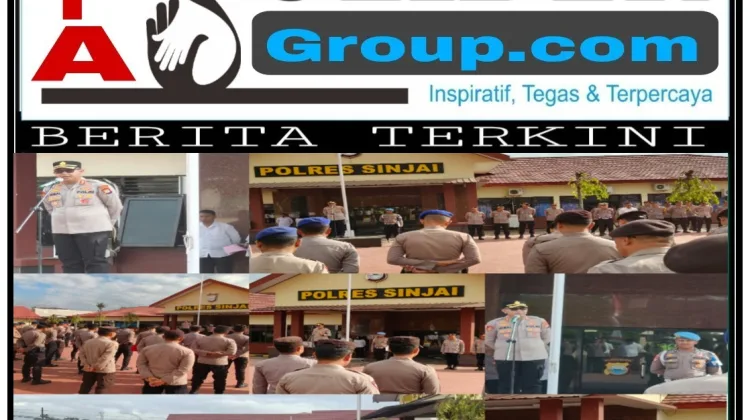 Kapolres Sinjai Pimpin Apel Jam Pimpinan, Tekankan Kesiapan Pengamanan Pilkades dan HUT RI