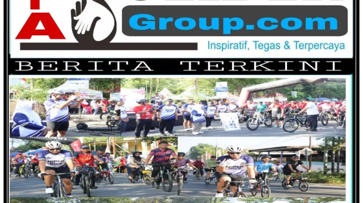 Kapolres Sinjai Ikuti Fun Bike HIPMI Semarakkan HUT ke-81 Kemerdekaan RI