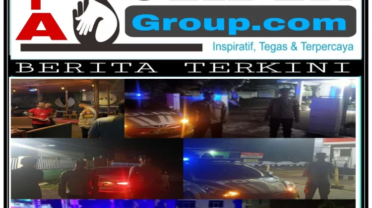 Polres Sinjai dan Polsek Jajaran Gencarkan Patroli Malam, Persempit Ruang Gerak Pelaku Kejahatan