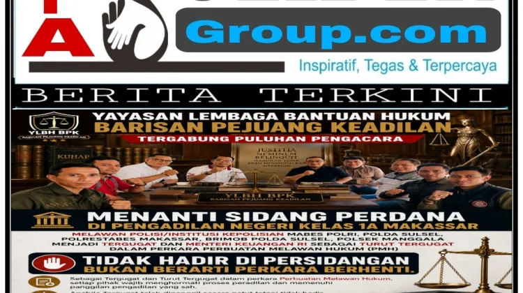 Puluhan Pengacara Dampingi Warga, Terkait Gugatan Perbuatan Melawan Hukum Terhadap Sejumlah Institusi Negara