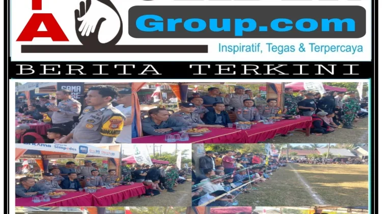 Polres Sinjai Turunkan Personel Amankan Semifinal Samaenre Cup 1, Pertandingan Berlangsung Aman dan Kondusif